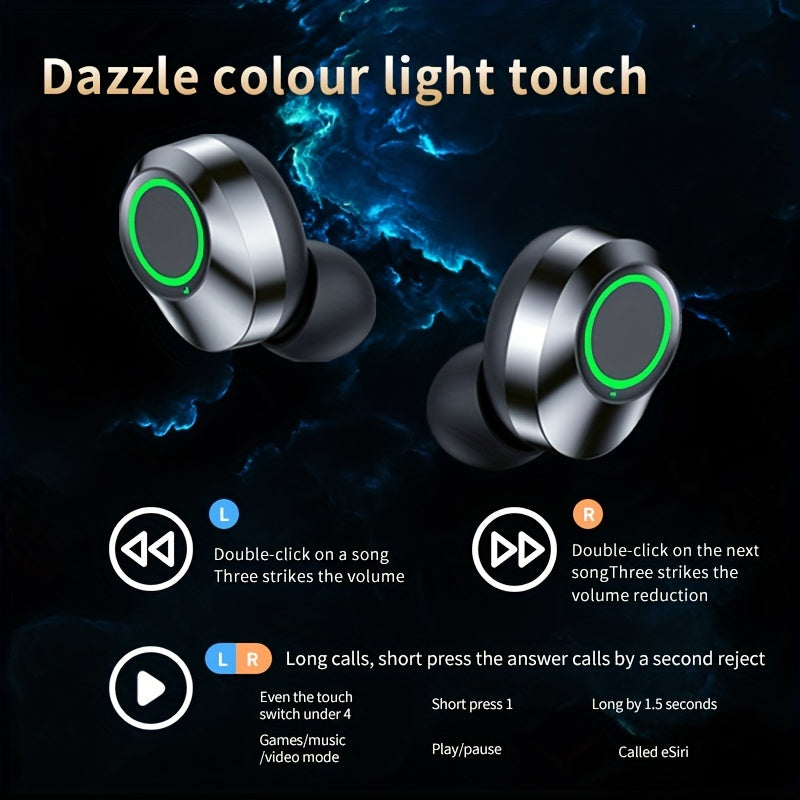 New Wireless Earbuds Headset Earphone Mini Earpiece TWS Stereo Headphone for Xiaomi for iPhone Phone Headphones Earbuds,for Valentine's Day Gift