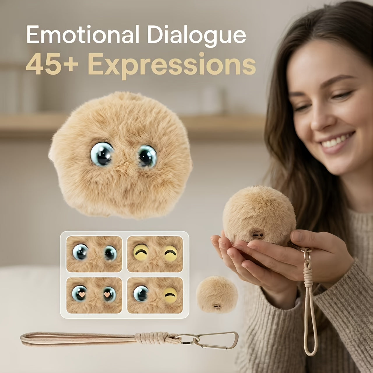A Portable AI Companion Robot Designed For Everyone, Powered By Microsoft Azure And OpenAI'S GPT Large Language Model. It Features Long-term Memory To Record Life'S Special Moments. It Supports Full-duplex Conversation, Voice Control
